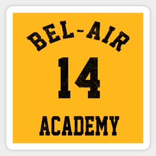 Bel-Air Academy #14 - vintage basketball Sticker